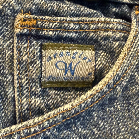 Wrangler for Women Vintage Mom‎ Jeans High Waist Jean Shorts Jorts Size 12 - Picture 2 of 5